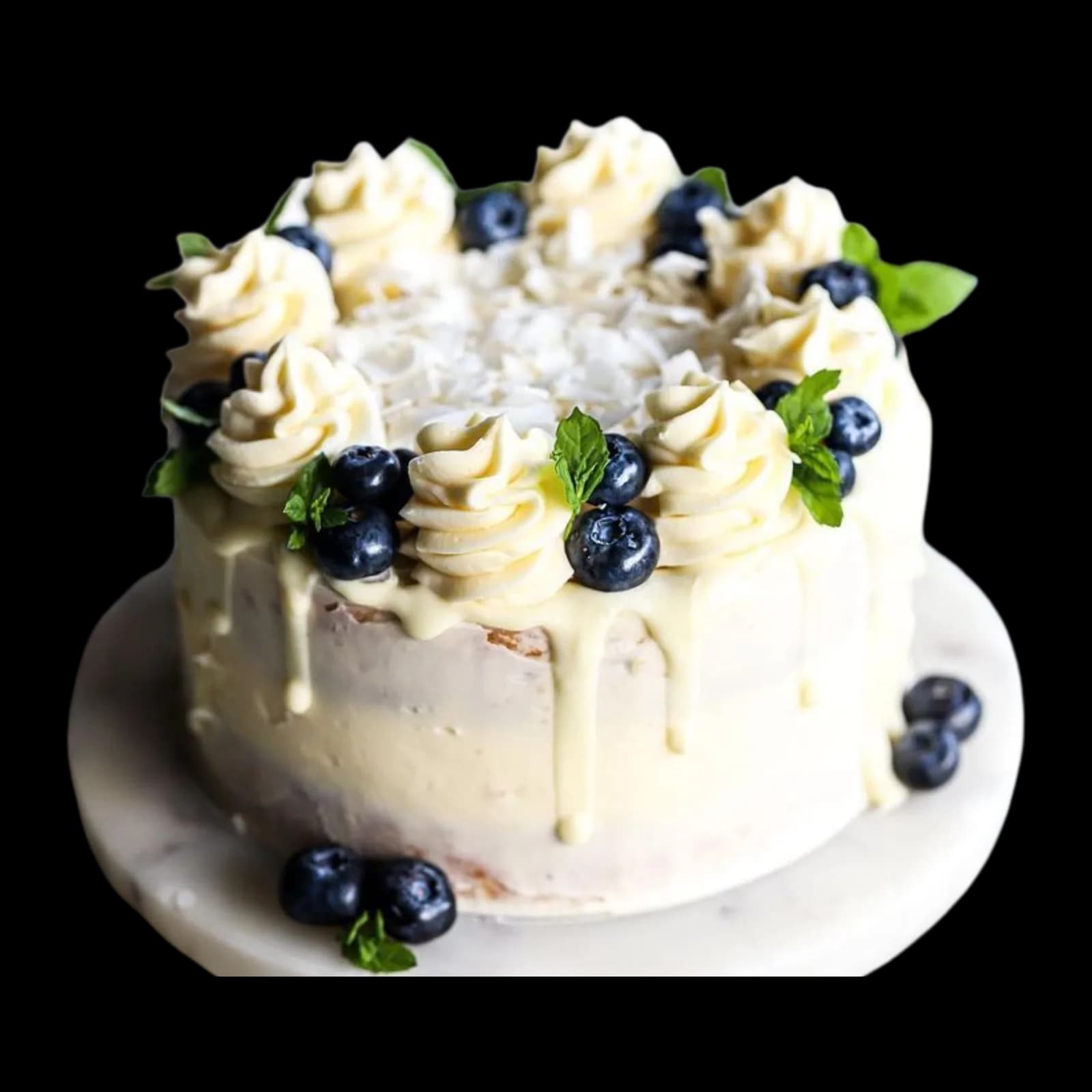 Blueberry & Tender Coconut